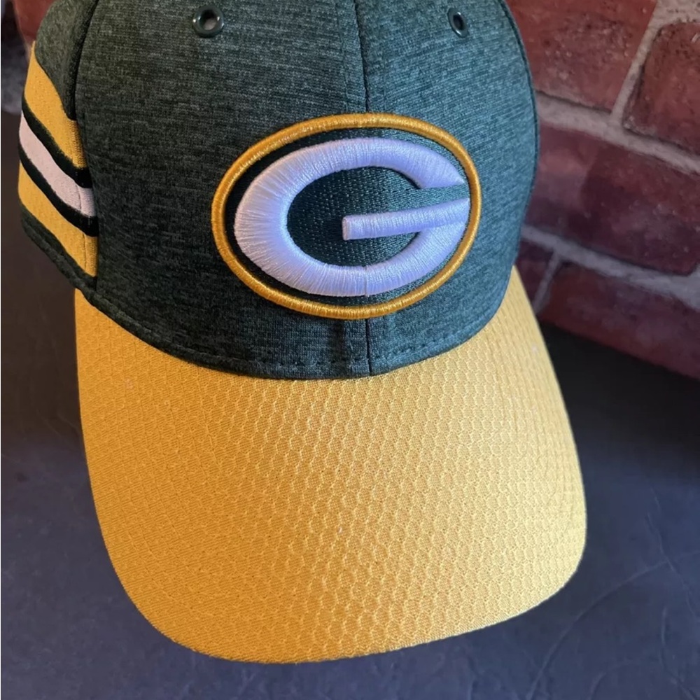 Green Bay Packers New Era 39Thirty M/LGreen Hat - Picture 2 of 9